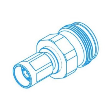 4.3-10 Female to NEX10 Male RF Coaxial Adaptor