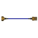 DC - 6 GHz 4.3-10 Male to 4.3-10 Female Low PIM Cable Assembly, 300 mm