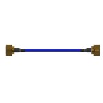 DC - 6 GHz 4.3-10 Male to 4.3-10 Male Low PIM Cable Assembly, 300 mm